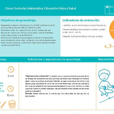 4° básico, Ficha N° 8 Movimiento en 15 minutos