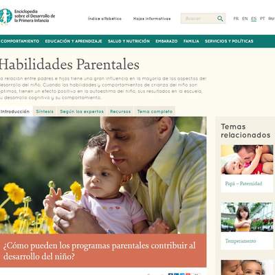 HABILIDADES PARENTALES - ENCICLOPEDIA INFANTES