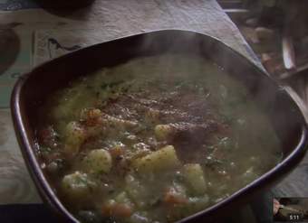 Cocina Mapuche: Caldillo de Harina Tostada / Tomé / CHile