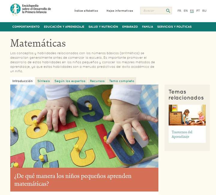 MATEMÁTICAS - ENCICLOPEDIA INFANTES