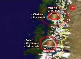 Chile país de volcanes