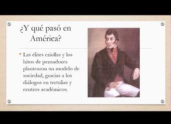 Crisis colonial e Ilustración en América Latina