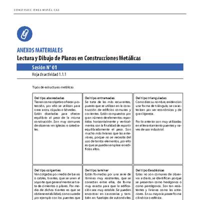 Anexo Lectura y dibujo de planos en construcciones metálicas