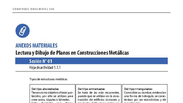 Anexo Lectura y dibujo de planos en construcciones metálicas