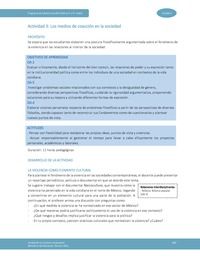 Actividad 3: Los medios de coacción en la sociedad