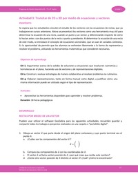 Actividad 3: Transitar de 2D a 3D por medio de ecuaciones y vectores