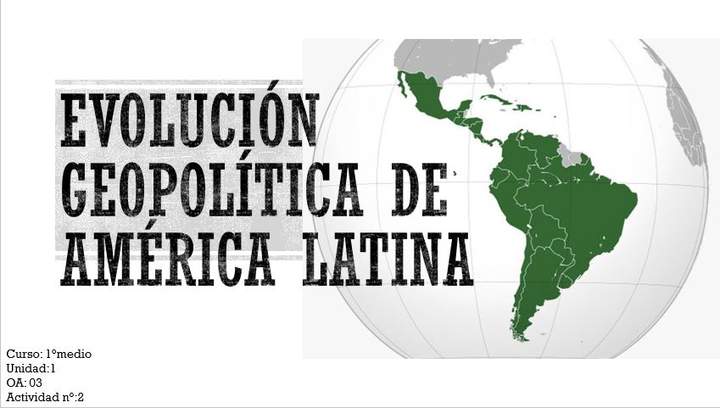 Evolución Geopolítica de América Latina