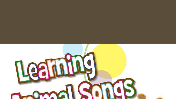 Learning Animal Songs