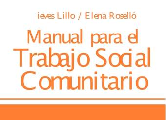 Manual para el trabajo social comunitario