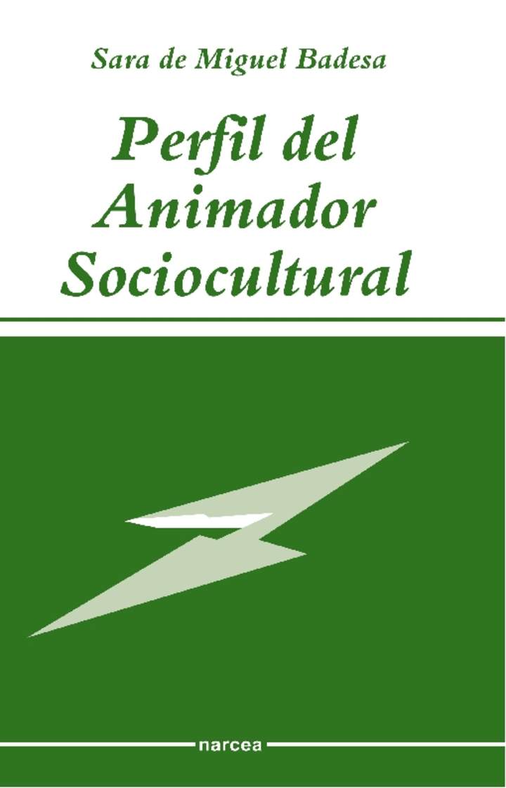 Perfil del animador sociocultural