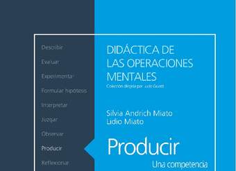 Producir. Una competencia cognitiva