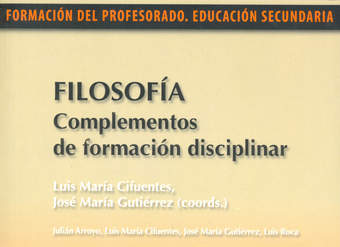 Filosofía. Complementos de formación disciplinar