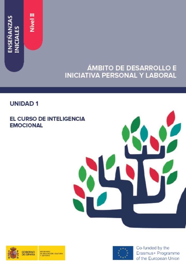 Enseñanzas iniciales. Nivel II. Ámbito de desarrollo e iniciativa personal y laboral. Unidad 1. El curso de inteligencia emocional