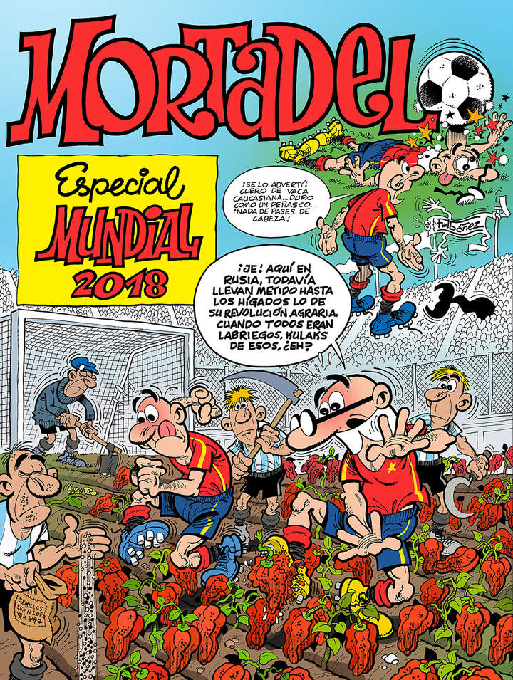 Especial Mundial 2018. Números especiales Mortadelo y Filemón