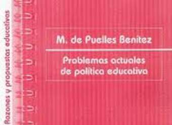 Problemas actuales de política educativa