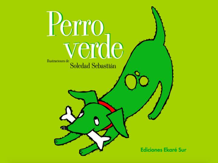 Perro verde