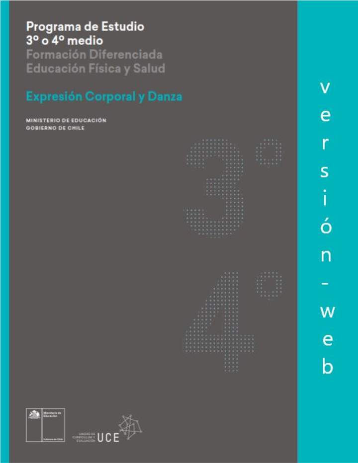 Programa de Expresión corporal para 3° o 4° medio Diferenciado HC