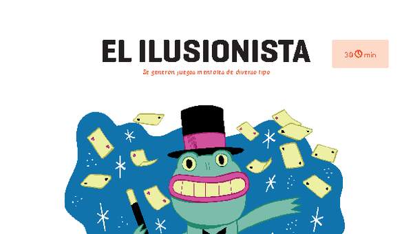 Clase 10. Juego El ilusionista