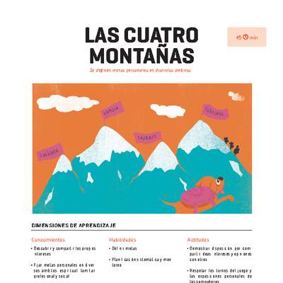 Clase 8. Juego las 4 montañas