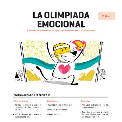 Clase 5. Juego Olimpiada Emocional