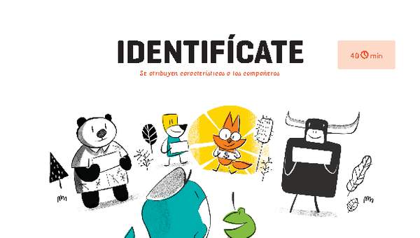 Clase 2. Juego Identifícate