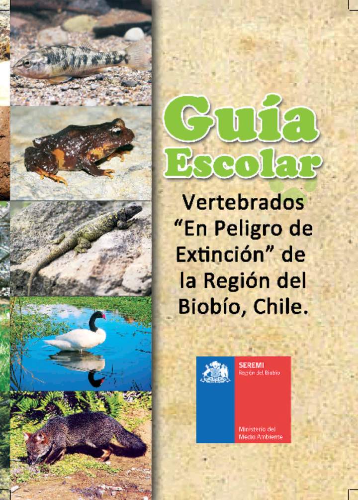 Guía escolar: especies en peligro Biobio