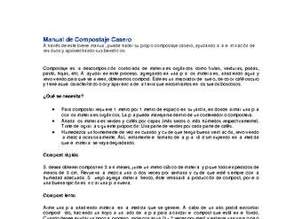 Manual de Compostaje Casero