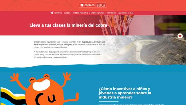 Codelco Educa. Recursos para docentes