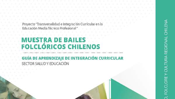 Guía de integración curricular "Identidad, folclore y cultura regional chilena"