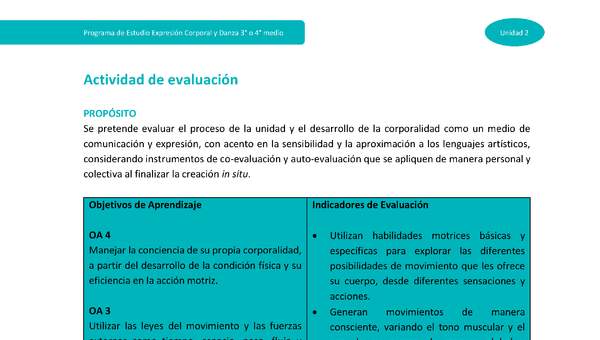 Actividad de Evaluación Unidad 2