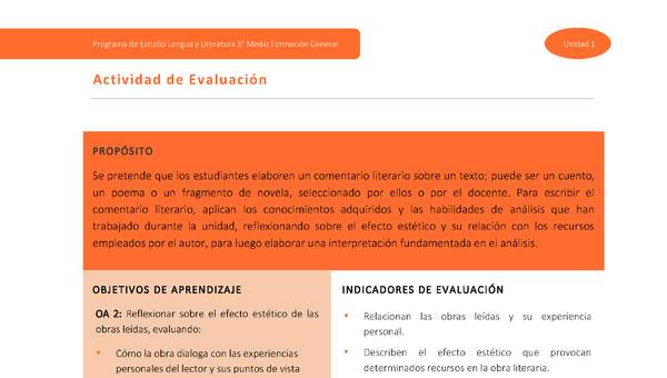 Actividad de Evaluación