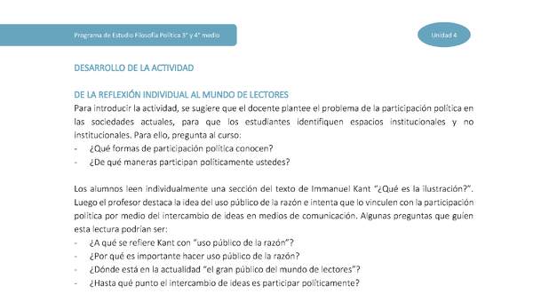 Proyecto Participación electoral informada: ¡la necesitamos ahora!