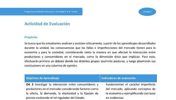 Actividad de Evaluación