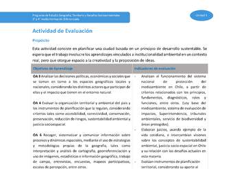 Actividad de evaluación Unidad 3