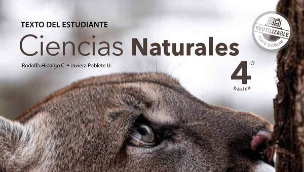 Ciencias Naturales 4° Básico, Texto del estudiante - Fragmento de muestra