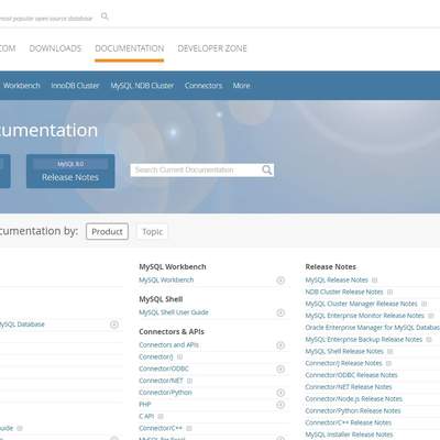 Base de datos Oracle MySQL