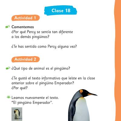 Lenguaje, comunicación y literatura: Clase N° 18