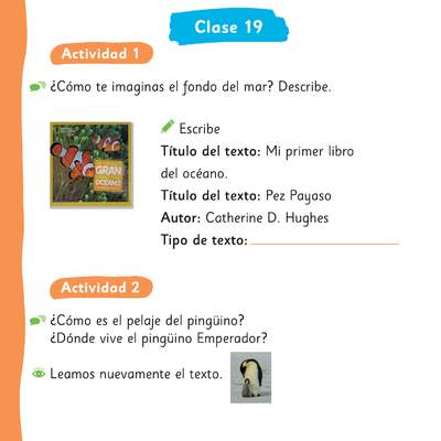 Lenguaje, comunicación y literatura: Clase N° 19