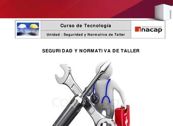 Seguridad y normativas de seguridad en taller