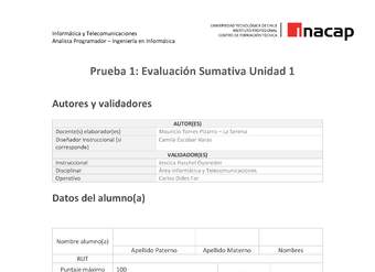 Programación orientada a objetos - 01 TIDS03_U1_EA1