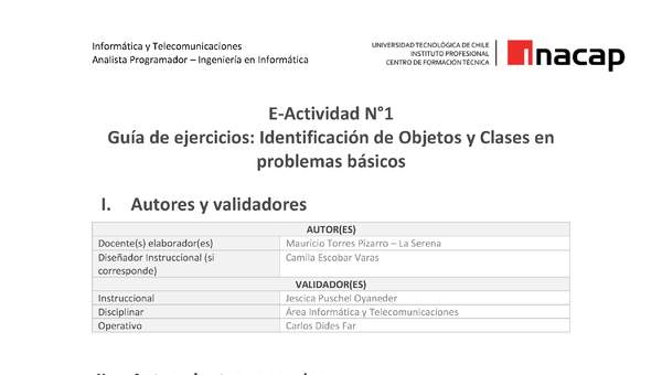 Programación orientada a objetos - 02 TIDS03_U1_EA1