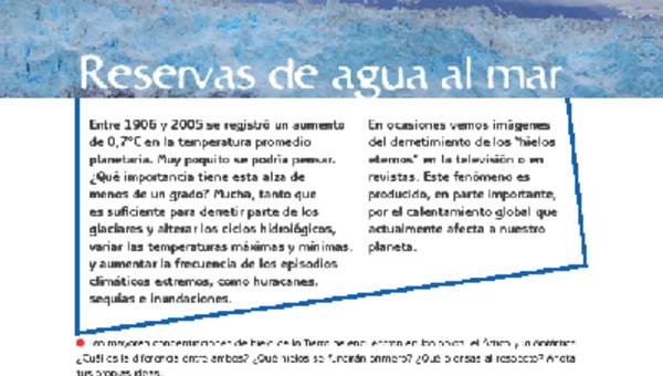 Reservas de agua