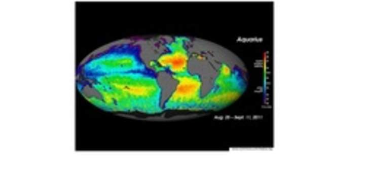 Distribución de agua salada en la tierra