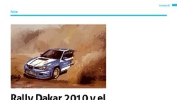 Impacto patrimonial Rally Dakar