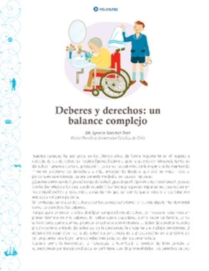 Derechos y deberes: un balance complejo