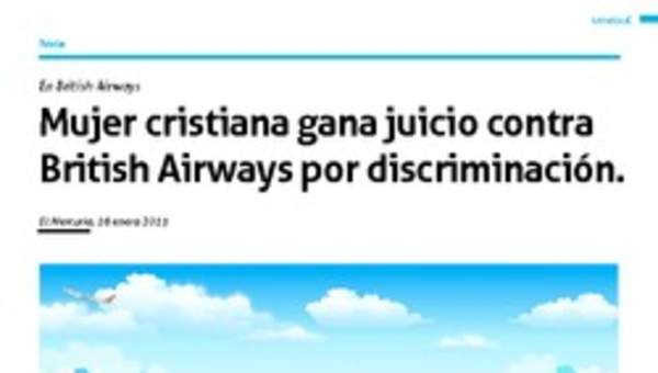 Discriminación a mujer cristiana