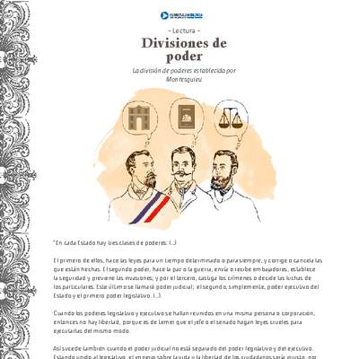 División de poderes del Estado