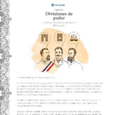 División de poderes del Estado