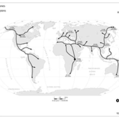 Mapa migraciones Homo Sapiens