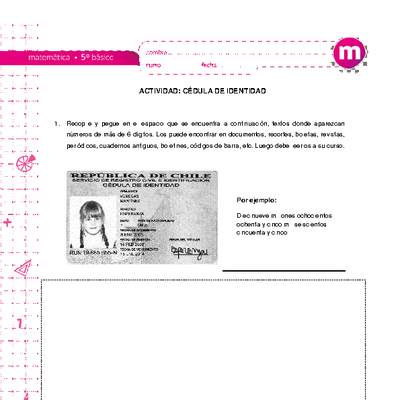 Cédula de identidad